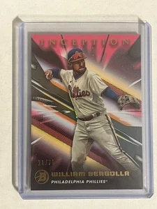 William Bergolla 2023 Bowman Inception Pink /75 - Picture 1 of 2