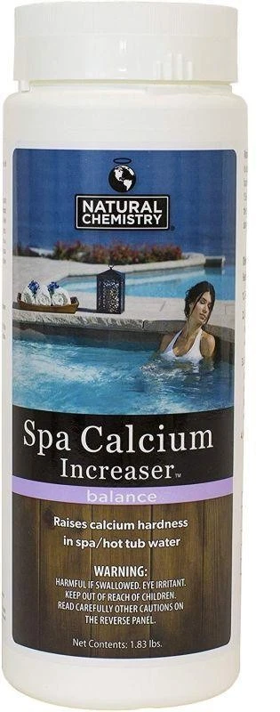 Aumento de dureza de calcio Natural Chemistry Spa - 1,83 lb Foto 1 de 1