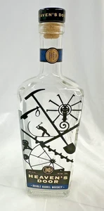 Bob Dylan Heaven’s Door Botella Vacía Doble Barril Bourbon Whisky 750ml Mancave - Imagen 1 de 8