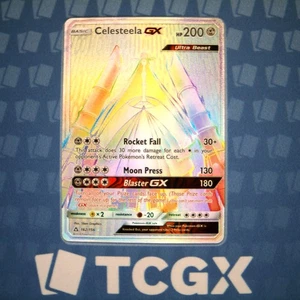 Pokemon - Celesteela GX (Secret Rare) - 162/156 - SM Ultra Prism - Holo NM - Picture 1 of 1