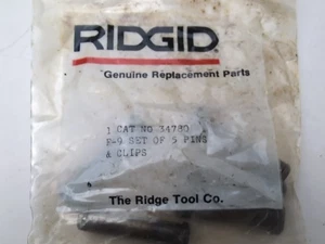 Ridgid 34780 F-9 Set 5 Stifte & Clips für 1A/2 Schneider - Original Ersatzteil - Bild 1 von 3