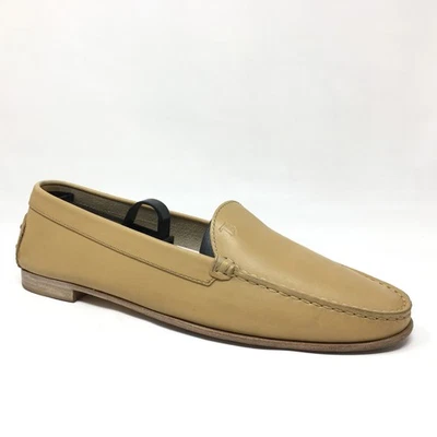 Tod's Mocasines Zapatos Planos Mujer Talla 8 EE. UU. 38 UE Cuero Tostado Hecho en Italia Sin Cordones Foto 1 de 4
