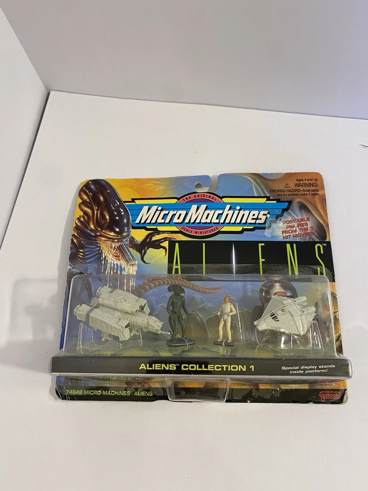 MicroMachines Aliens Collection 1 Set 1996 New Sealed Vintage - Image 1 of 4