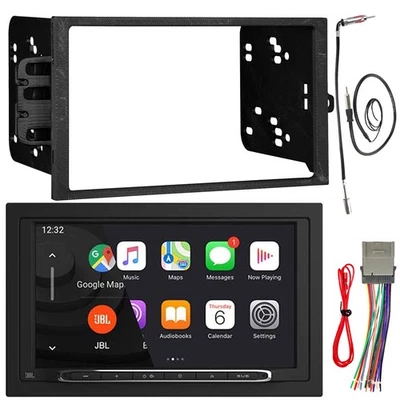 JBL Legend 700 Double DIN Receiver, Wiring Harness, Antenna Adapter, Install Kit - Image 1 of 4