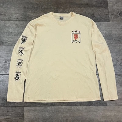 Camiseta manga larga San Francisco Giants x Harry Potter promoción logotipos grandes Foto 1 de 4