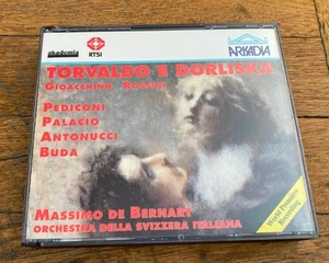 Rossini: Tovaldo E Dorliska Opera (2 CD Set, 1993) Pediconi, Palacio, De Barnart - Picture 1 of 3