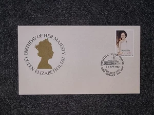 Australian Stamps First Day Cover 21 Apr 1982 Queen's Birthday - Picture 1 of 2