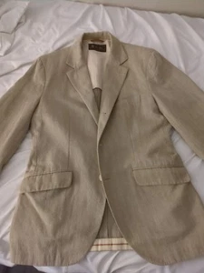 Loro Piana Men's Unconstructed Sport Coat Cotton Linen New Without Tags Size 48 - Picture 1 of 13