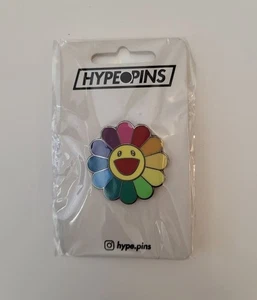 Murakami Flower Enamel Pin - Picture 1 of 1