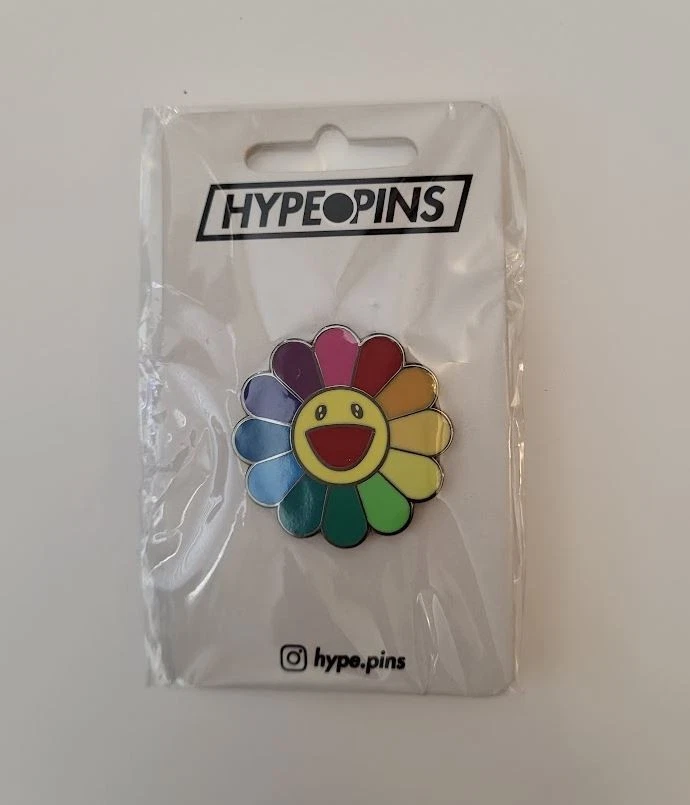 Murakami Flower Enamel Pin - Image 1 of 1