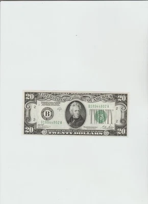 1928 B $20.00 Ten Dollars Gold On Demand Light green Seal - Image 1 of 4