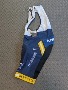 Vintage 2004 Nike USPS Champs Elysees Cycling Bib Shorts Singlet Men's XL NWT - Picture 1 of 13