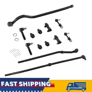 For Jeep Cherokee Comanche Outer Arm Tie Rod End Ball Joints Sway Bar End Links - Picture 1 of 18