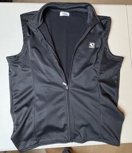 Pearl Izumi Technical Wear Vintage Black Full Zip Road Cycling Vest USA Mens XL - Picture 1 of 7