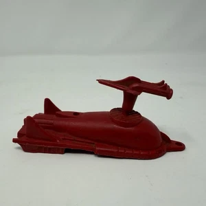 1950's LIDO CAPTAIN VIDEO Spaceship Red - Picture 1 of 4