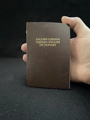 Vtg 1967 English To German Dictionary By Barnes & Noble Books USA - Image 1 of 4