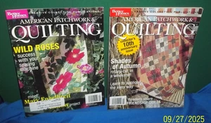 Lot o 5 Vintage Quilting Magazines Patchwork Quilts,BHG Am Patchwork & Quilting - Picture 1 of 4