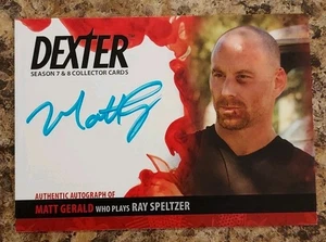 2015 Dexter Seasons 7 & 8 Matt Gerald As Ray Speltzer Auto Autograph AMG2 - Picture 1 of 2