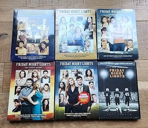 Friday Night Lights Complete Series - Seasons 1 - 5 DVD New Sealed + Movie - Foto 1 di 6