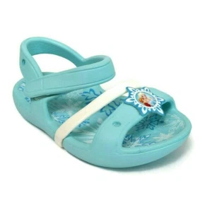 Kinder Crocs Lina Frozen Sandalen Eisblau Kinder Gr.c4 Relaxed Fit 205016-409 - Bild 1 von 11