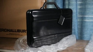 ZERO Halliburton Mini Z2 Attache MZ2 Black Slim Aluminum 3" Case - 16x11x3 (NEW) - Picture 1 of 24