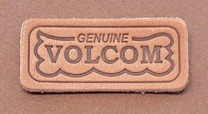 "Snow Board Volcom Patch in pelle Surf Skate 2" (NUOVO VECCHIO STOCK) - Foto 1 di 2
