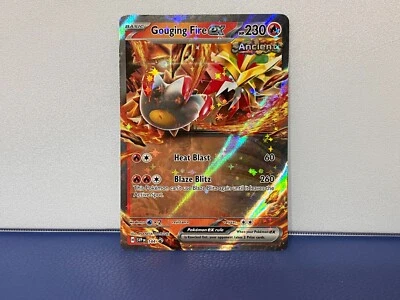 Pokemon: Gouging Fire ex 144 Sv: Scarlet & Violet Promo Cards Holo - Image 1 of 2