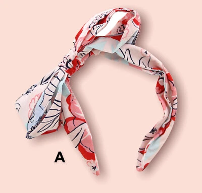 Diadema con lazo Janie and Jack talla única tú eliges color y estilo nueva con etiquetas Foto 1 de 4