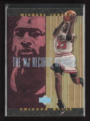 1999-00 Upper Deck Hardcourt #J5 Michael Jordan The MJ Records Almanac - Image 1 of 2