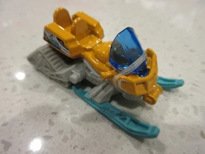 2014 Matchbox Snow Ripper Yellow Mobile Machine Ice Voyager Diecast Toy - Picture 1 of 6