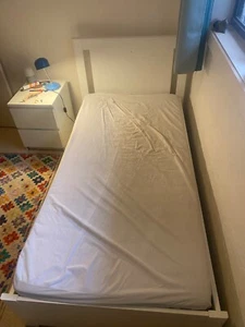 Ikea Kids Single Bed Frame With Storage - Picture 1 of 7