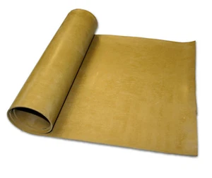 High Abrasion Soft Tan Para Natural Gum Shotblast & Sand Blasting Rubber Sheet - Picture 1 of 1