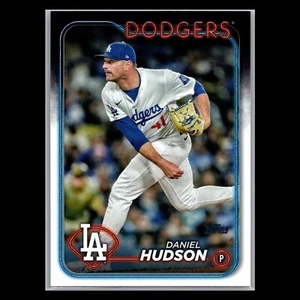 2024 Topps Update Series - #US24 Daniel Hudson - Los Angeles Dodgers - Picture 1 of 2