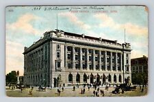 Cleveland OH-Ohio, United States Post Office, Antique, Vintage c1908 Postcard