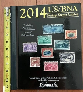 2014 H E Harris US/BNA Postage Stamp Catalog Hardcover EXCELLENT L50 - Picture 1 of 5