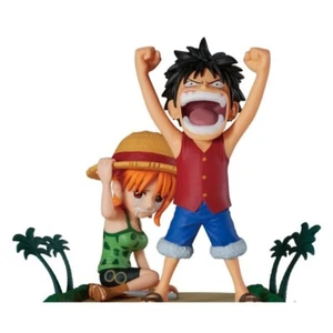 BANPRESTO one piece World da Collezione Figura Tronco Storie Luffy & Nami Figura - Foto 1 di 2