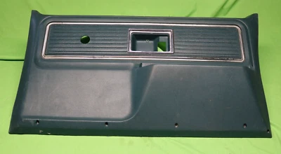OEM 1973-76 GMC Chevy Pickup Truck C10 K10 C20 Green Door Panel RH - Passenger - Image 1 of 4