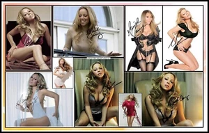 Mariah Carey, Signed, Collage Cotton Canvas Image. Limited Edition (MC-1) - Picture 1 of 1