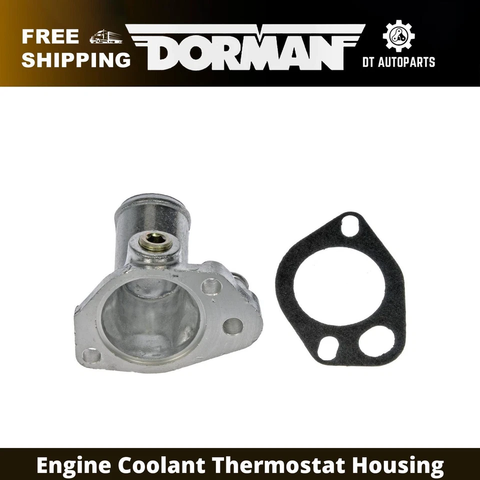 Carcasa termostato refrigerante motor Ford Mustang Dorman 1965-1973 1966 1967 Foto 1 de 4
