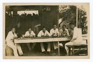 CARTE PHOTO, souvenirs séjour en Syrie Hôpital de Beyrouth 1931 militaire - Imagen 1 de 2