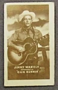 1948 actor JIMMY WAKELY cowboy singer Topps Magic Photo trading card