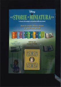 Storie in Miniatura Disney sofia la principessa uscita n°68 mini libro Hachette - Foto 1 di 1