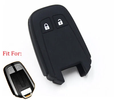 Fit ISUZU MU-X MUX MU X D-MAX 2 Button Remote Key Fob Silicone Case Cover - Image 1 of 4