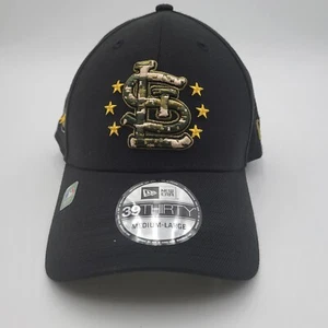 St. Louis Cardinals Armed Forces Day New Era 39THIRTY Medium-Large Black Hat - Picture 1 of 10