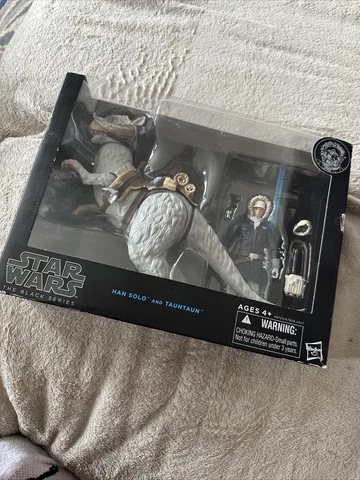 Star Wars Black Series Han Solo & Tauntaun Minor Box Damage Never Opened Cover