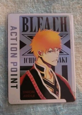 Union Arena Action Point Bleach Thousand Year Blood War Ichigo Kurosaki Anime EX - Image 1 of 2