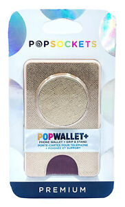 PopSockets Popwallet Plus Saffiano Rose Gold PopSocket Pop Wallet PopGrip