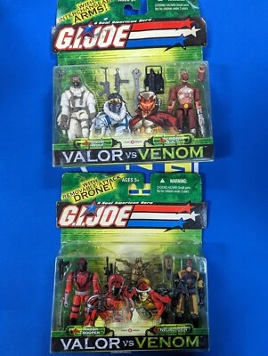 G.I. Joe Valor vs Venom JUEGO DE 2 Razor Trooper/Neurotoxin/Snow Wolf/Cobra B.A.T. Foto 1 de 4
