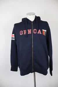 NEW MAN GENOA FELPA CALCIO UOMO TG XL SOCCER MAN JERSEY ULTRAS - Photo 1/9