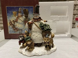 STEWART SHERWOOD MAGIC CHRISTMAS COLLECTION FIGUR GATHER 'ROUND 1ST ED 2000 - Bild 1 von 11